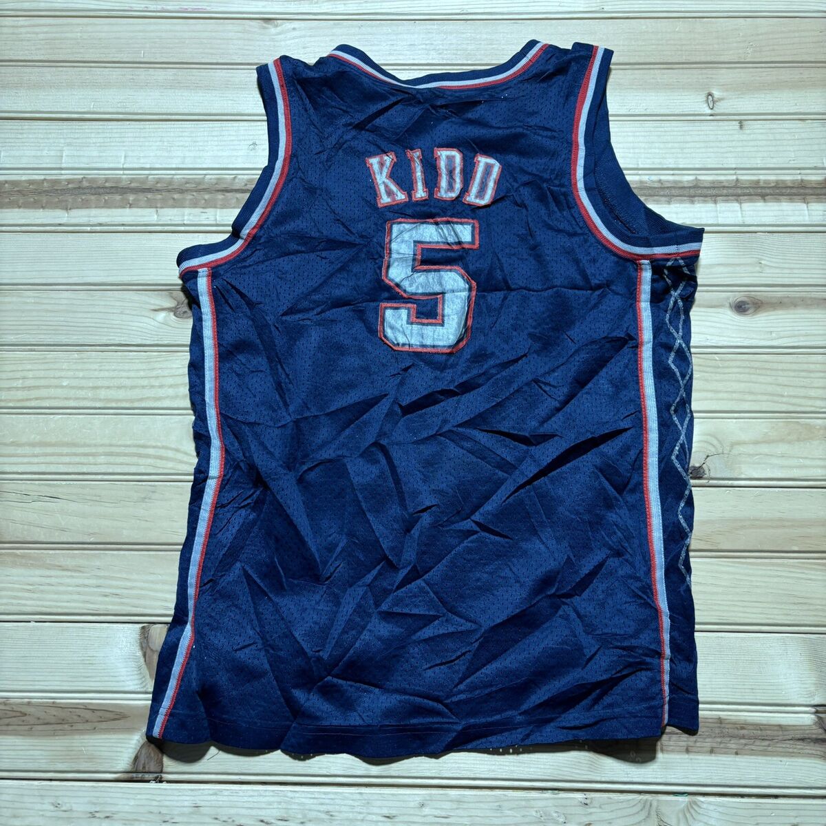 New Jersey Nets Jason Kidd #5 Nike Team NBA Blue Jersey New Jersey Nets Jason Kidd #5 Nike Team NBA Blue Jersey