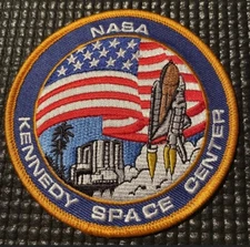 NASA - KENNEDY SPACE CENTER KSC OFFICIAL SPACE PATCH- 3.5”