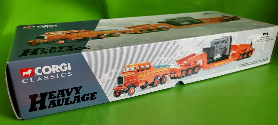 CORGI 17603 - Scammell Constructor - Girder Trailer & Load - Siddle Cook Boxed - Image 2 of 4