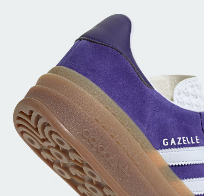 Adidas Gazelle Bold Energy Ink Purple Womens Sneakers Shoes IE0419