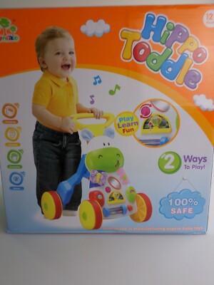 Lauflernhilfe Hippo Toddle , Musik, Motorik Spielcenter, höhenverstellbar