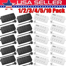 Wall Mountable USB Surge Protector Power Strip 8 Outlet Plugs w/ 4 USB Ports Lot