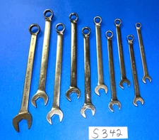 MATCO TOOLS 10 PIECE METRIC COMBINATION 12 POINT WRENCH SET 10MM TO 19MM