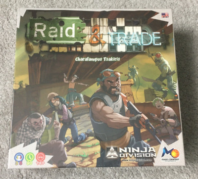 Raid & TRADE [EN] - Board Game - Brettspiel - Englisch - NEU & OVP