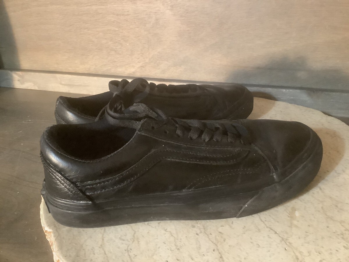 Vans Off The Wall Men\'s Size 6.5 Lace ups Vans Unisex Off The Wall 721565 Black Running Shoes Sneakers  main image 2