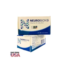 60's Vitamin B1, B6, B12 Neurobion Nerve Relief, Numbness & Tingling exp 09/25