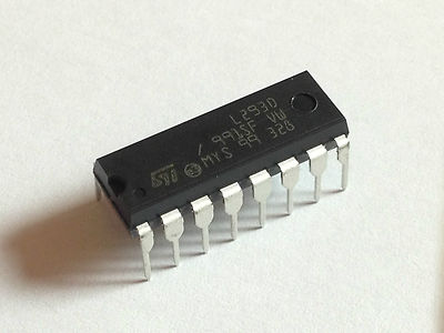5x L293D | vierfach Halbbrücke DIP-16 | H-Bridge | 5 Stück