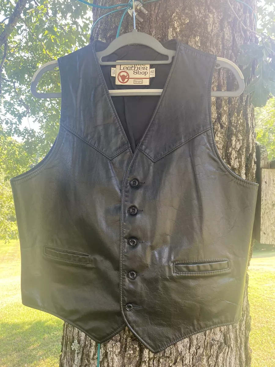 Old 2025 leather vest
