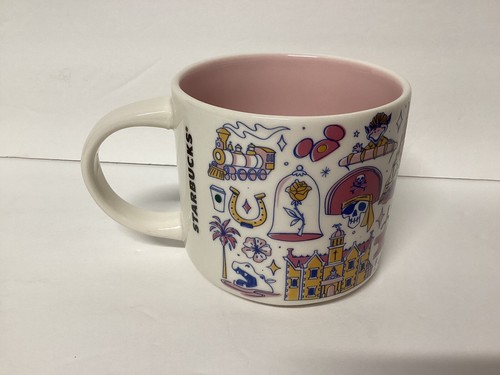 Starbucks Disney Parks MAGIC KINGDOM Been There Series 50th Anniversary Mug 14oz - Picture 3 of 7