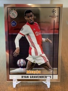 2020-21 Topps Merlin Chrome Base Rookie #57 Ryan Gravenberch - AFC Ajax RC