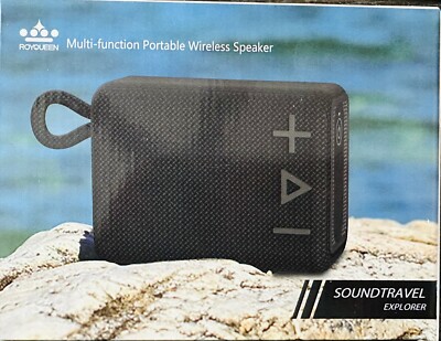 ROYQUEEN Multi-function Portable Wireless Speaker Waterproof SoundTravel