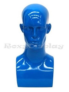 Male-Mannequin-Head-Bust-Wig-Hat-Jewelry-Display-EraBlue
