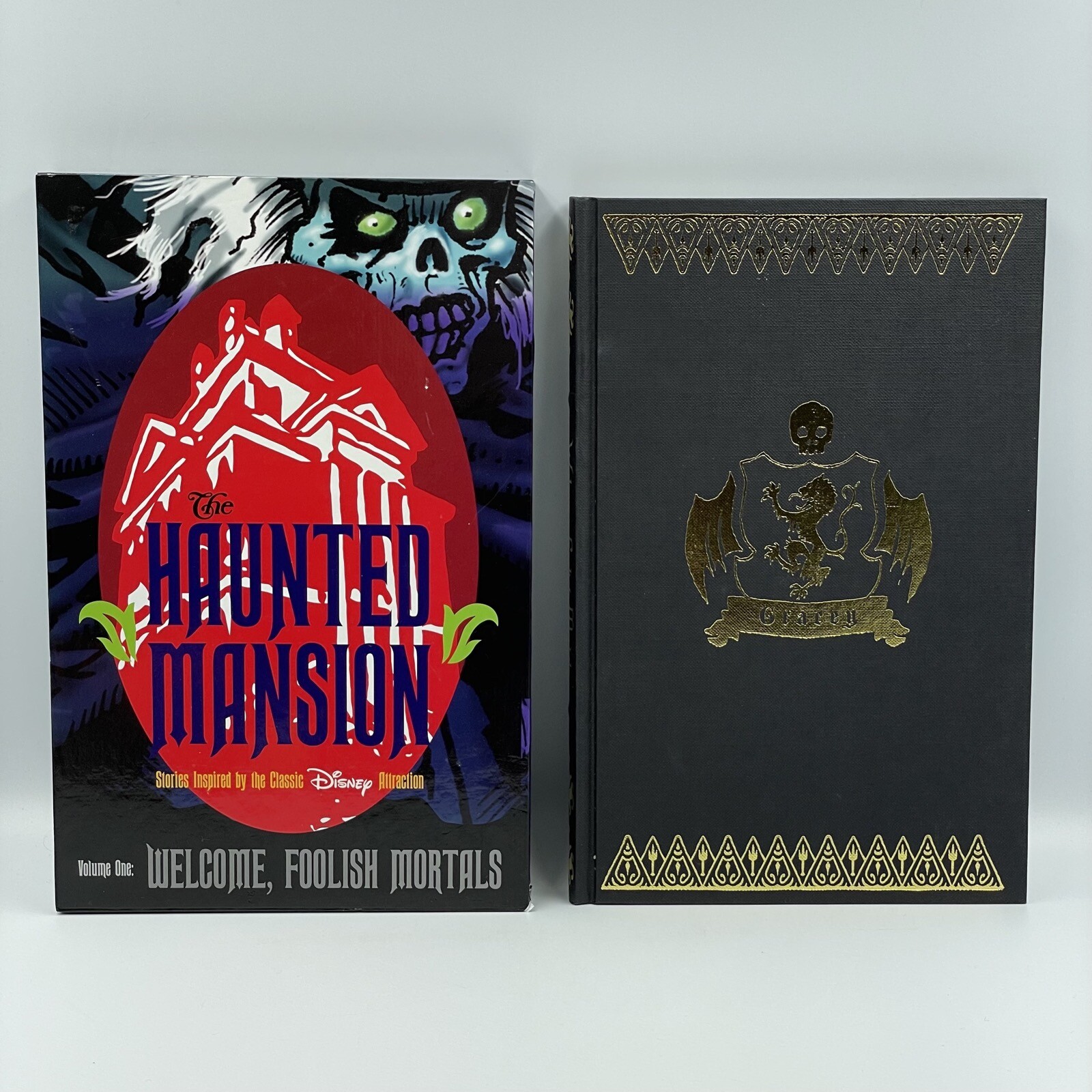 The Haunted Mansion Vol 1: Welcome, Foolish Mortals • Disney Hardback Book  Rare