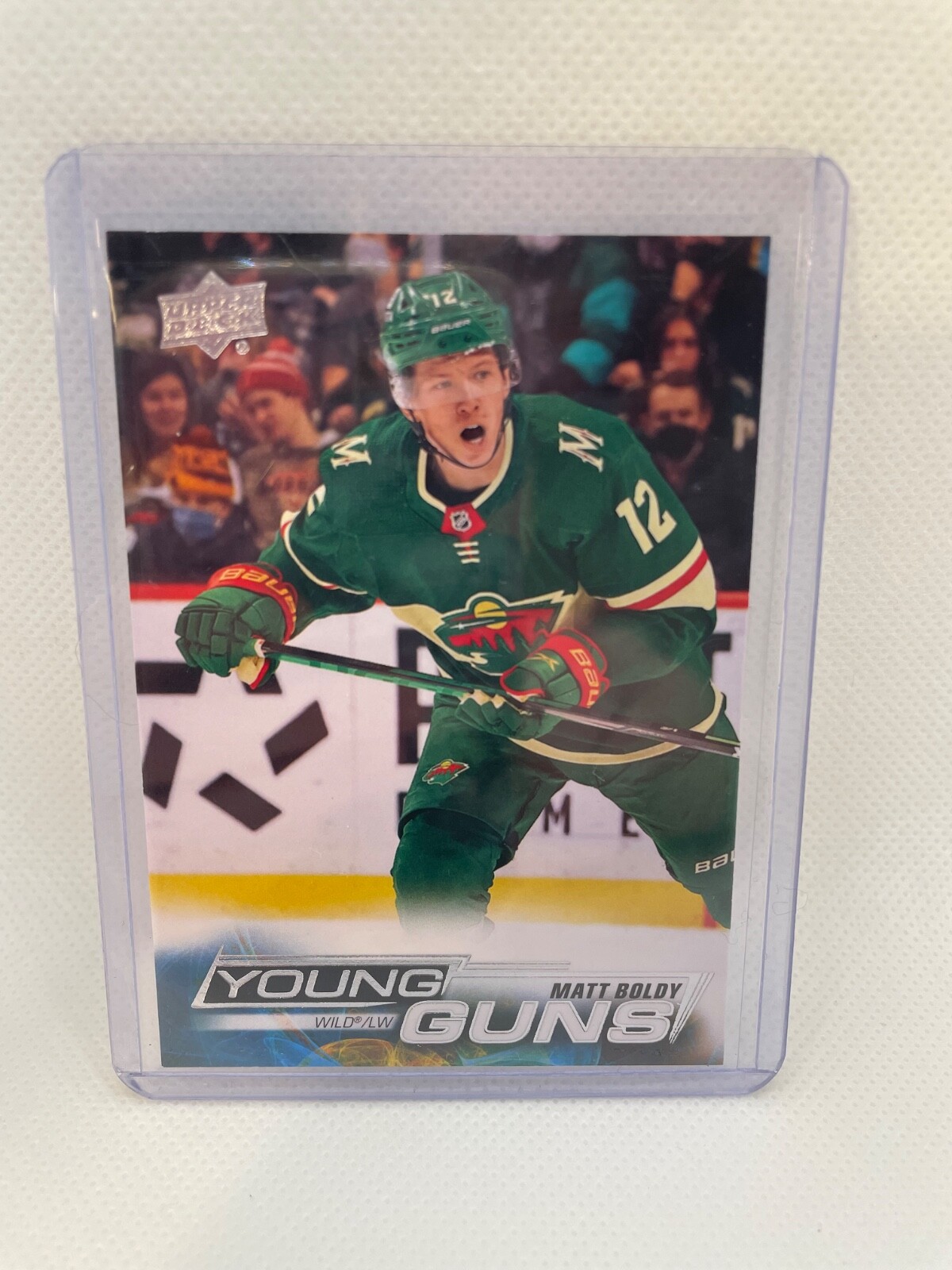 2022-23 Upper Deck Series 1 Young Guns Matt Boldy #201 Rookie Minnesota Wild