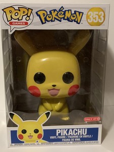 Funko POP #353 Games Pokemon Pikachu 10 Inch Exclusive Figure Brand New In Stock | eBay