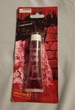 Fake Blood Halloween Vampire Zombie Face Make Up Fancy Dress Theatrical Fun