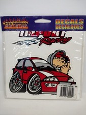 Import racing Car Vinyl tattoo Decals Auto Art New Vintage Made In The USA ๐บ๐ธ