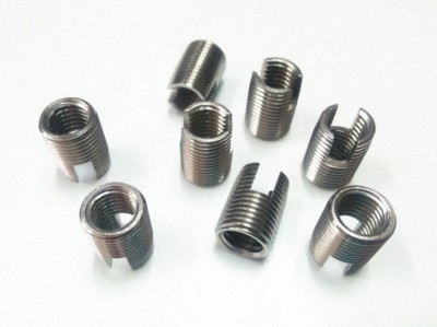 Solid Insert Re Threads M2.5 x 0.45mm Stainless Steel Solid Insert Thread Repairing Metal ...