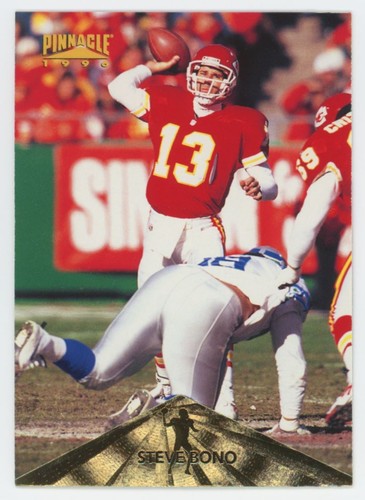 1996 Pinnacle Steve Bono Kansas City Chiefs #56