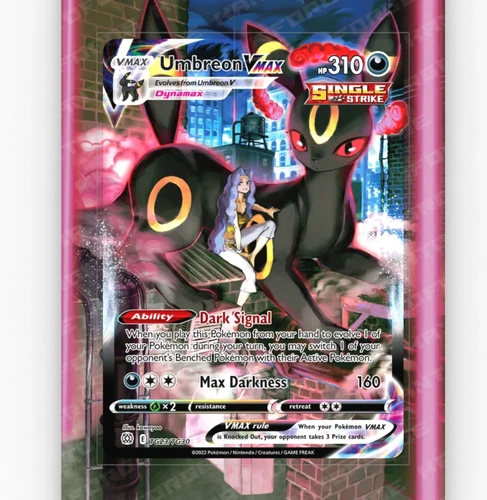 Umbreon VMAX TG23/TG30 Swsh09: Brilliant Stars Trainer Gallery Holo