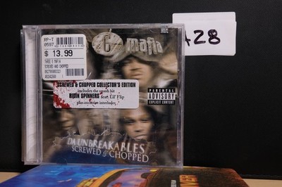 Da Unbreakables [Screwed & Chopped] by Three 6 Mafia CD, RARE*NEW-SEALED  A28