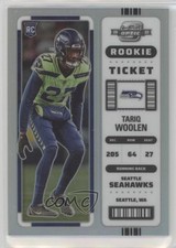 2022 Panini Contenders Optic Rookie Ticket Silver Prizm Tariq Woolen #100 5cb