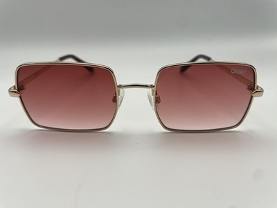 QUAY TTYL GOLD PURPLE SUNGLASSES ONE SIZE NEW
