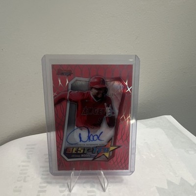 Topps 2025 Bowman's Best Best-Tek Christian Moore Angels Autograph #BTA-CM /5