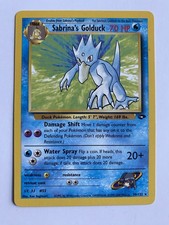 Sabrina's Golduck 30/132 - Rare - Gym Challenge WOTC 2000 - Pokemon Card - NM on eBay