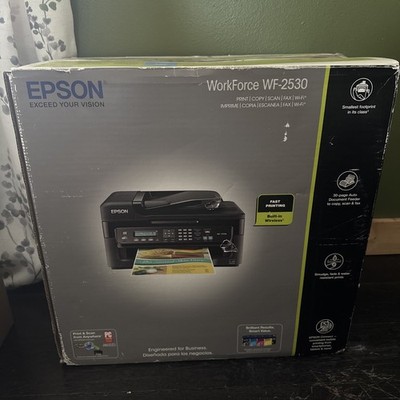 Epson WorkForce WF-2530wf A4 Wifi AIO Colour InkJet Printer WF-2530 C11CC37201