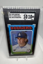 2024 Topps Heritage High Number - Real One Autographs Landon Knack #ROA-LK (AU,