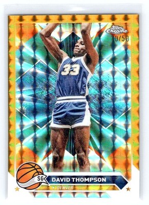2023-24 Topps Chrome Basketball Denver Nuggets David Thompson 116 /50