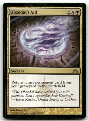 Obzedat's Aid #89 (LP) Dragon's Maze DGM Magic MTG