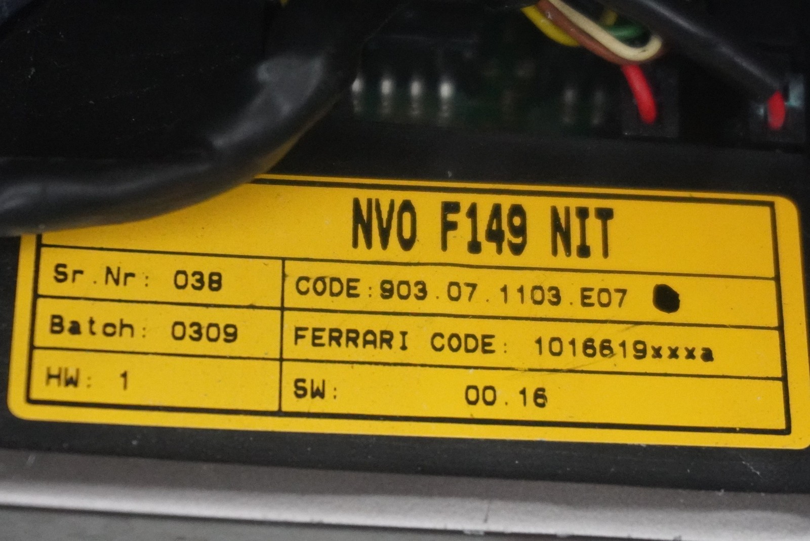Ferrari California 2010 FRONT+LEFT Steering wheel