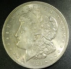 1921-P Morgan Silver Dollar - $1 - 90% Silver