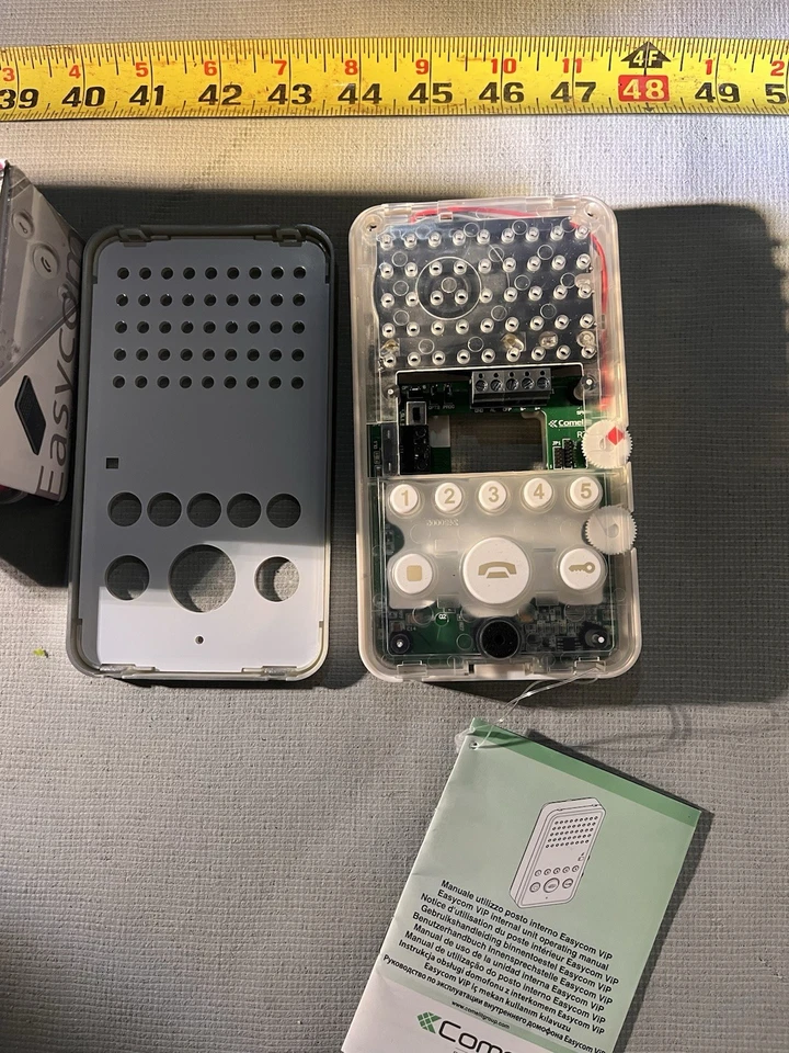 Comelit Easycom 6228W - Kit de centralita - Estación manos libres solo audio - Blanco Foto 3 de 4