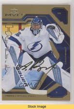 2021-22 Upper Deck MVP 20th Anniversary Gold Andrei Vasilevskiy #27 READ 0i6