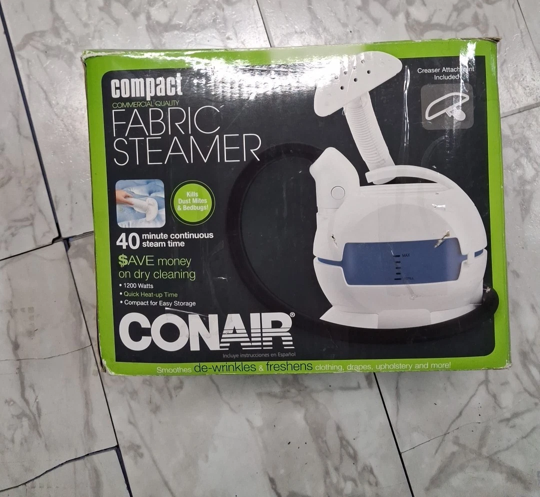 Conair Compact Fabric Steamer Portable, 1200 Watt, GS5BK, Professional Steam