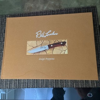 R.W.LOVELESS by Luigi Peppini Limited Edition Book Knife/knives collectors