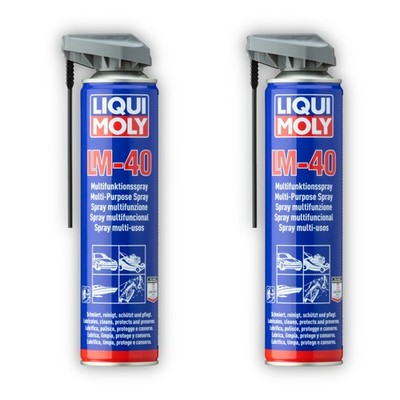 2x Reiniger LIQUI MOLY 3391 LM 40 Multifunktionsspray Multi-Funktions-Spray