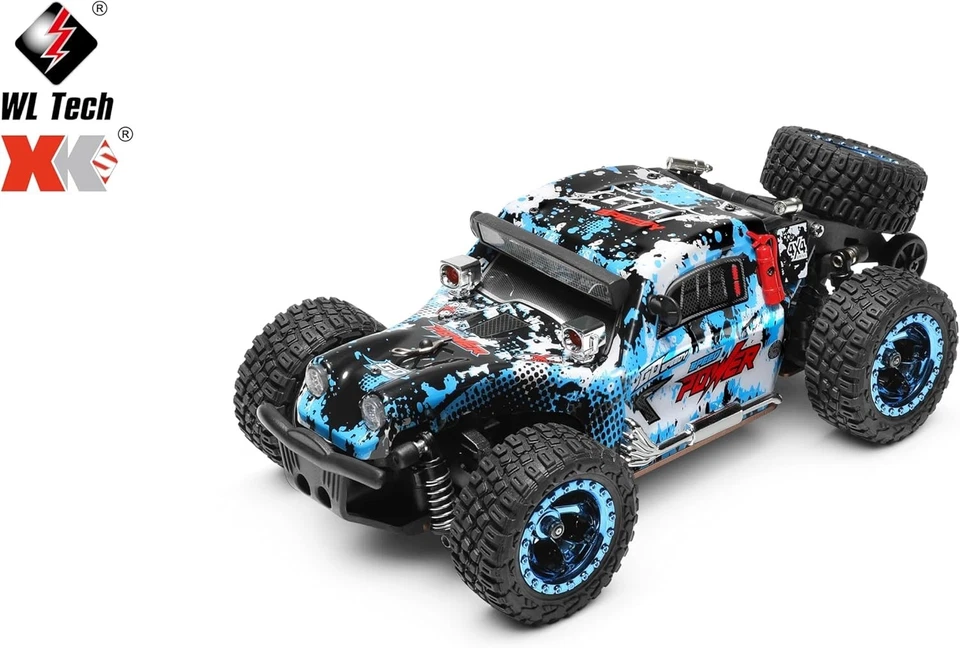 🔥 WLtoys RC Auto 284161 1:28 4WD High Speed 30 km/h 🚗 LED Lichter Metall... - Bild 3 von 4