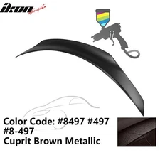 Fits 15-21 Benz W205 C-Class 4Dr Sedan PSM Style Trunk Spoiler ABS Painted #8497