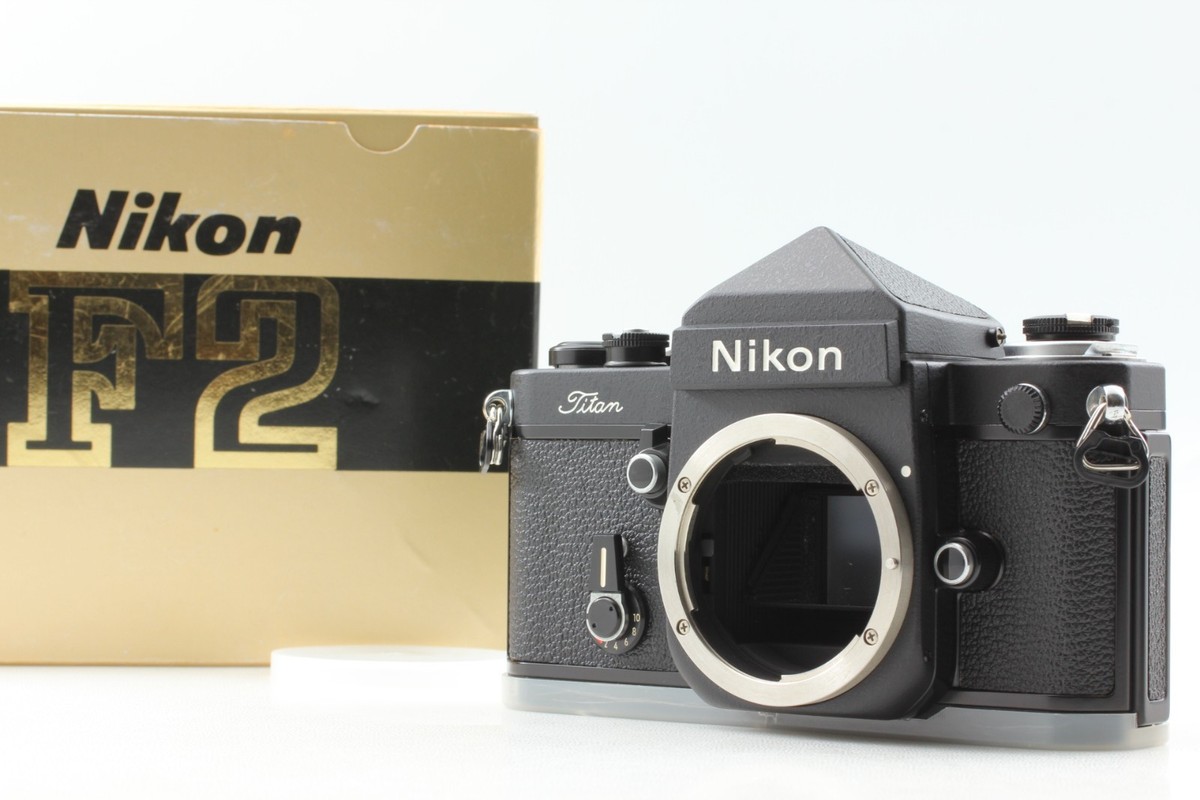 UNUSED in Box ] Nikon F2 T F2T Titan with Name 35mm SLR Film