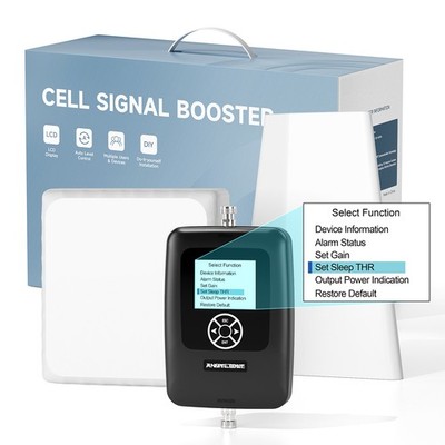 4G 5G LTE Cell Phone Signal Booster 700/850/1700/1900MHz Band 12/13/17/2/5/4 Kit