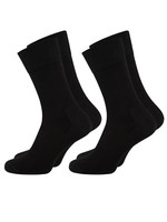 2Er Pack Nur Die Bambus Komfort Socken Herren Weich Mit Komfortbund