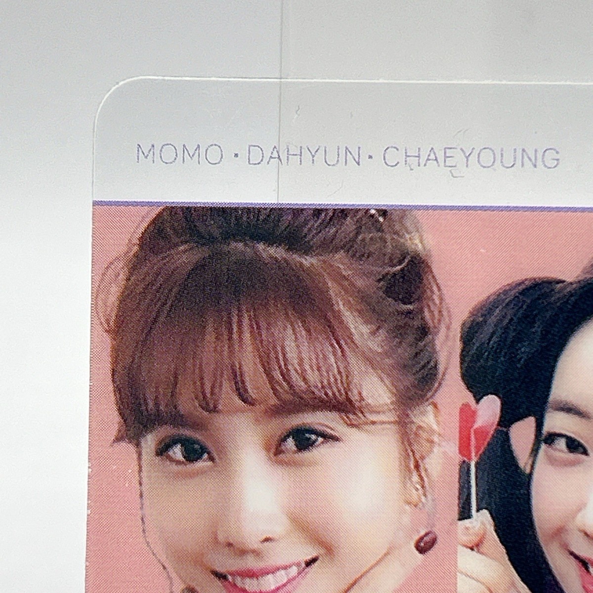 【5種セット】 &TWICE クリアしおり MOMO DAHYUN TZUYU TWICE Ttrading Photo Clear Card Japan Limited Rare Cute Momo