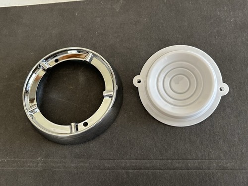 New 1961 thru 1965 Ford Falcon Comet Mustang Dome Light Lens and Bezel Fairlane - Picture 9 of 11