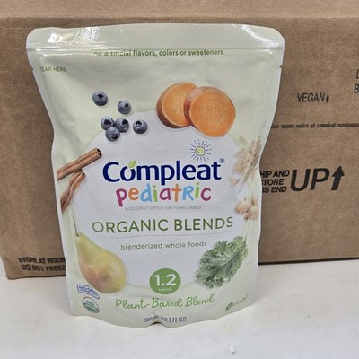 Compleat Pediatric Organic Blends 33 Ct - 10.1 oz Pouch Vegan Ex. 6/2/2026
