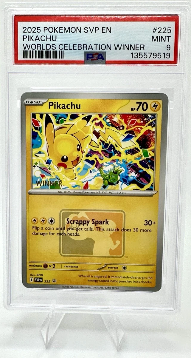 Pikachu Pokémon TCG Professional Sports Authenticator (PSA) Grade