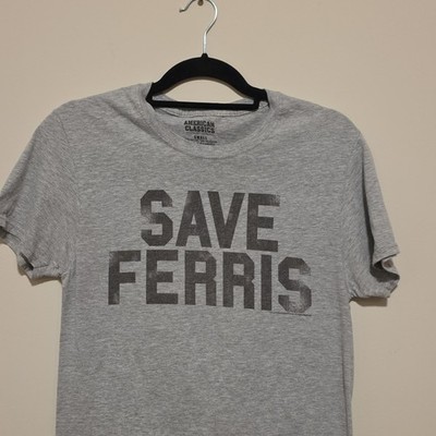 American Classics Save Ferris Bueller's Day Off Movie Promo T-Shirt Small